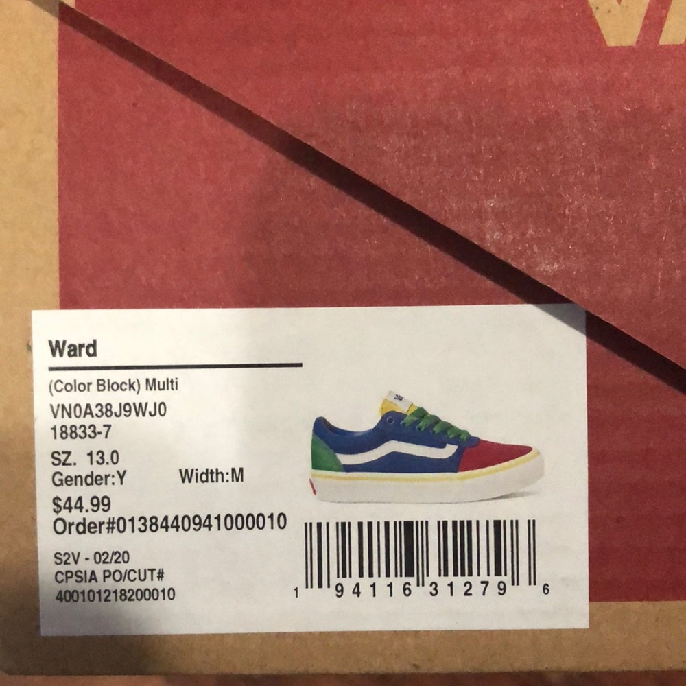 Boys Vans